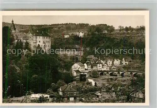 AK / Ansichtskarte Weilburg Panorama vom Karlsberg Schloss Kat. Weilburg Lahn