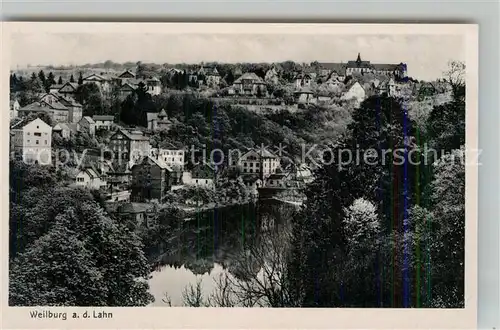 AK / Ansichtskarte Weilburg Schloss Lahntal Panorama Kat. Weilburg Lahn