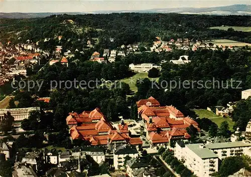 AK / Ansichtskarte Bad Nauheim Fliegeraufnahme Hotel Rosenau Kat. Bad Nauheim