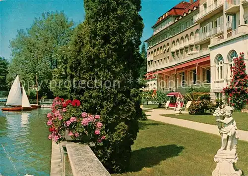 AK / Ansichtskarte Lindau Bodensee Hotel Bad Schachen Kat. Lindau (Bodensee)