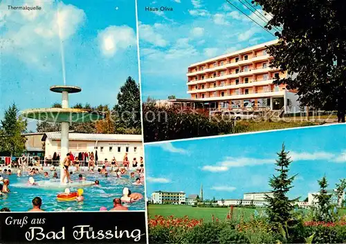 AK / Ansichtskarte Bad Fuessing Thermalbad Haus Oliva Kat. Bad Fuessing