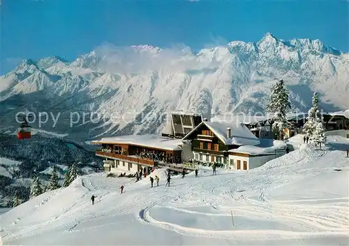 AK / Ansichtskarte Seefeld Tirol Rosshuette gegen Wettersteingebirge Kat. Seefeld in Tirol