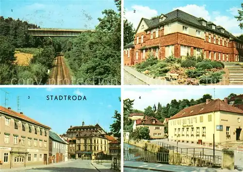 AK / Ansichtskarte Stadtroda Zeitzgrund Ernst Thaelmann Strasse Kat. Stadtroda
