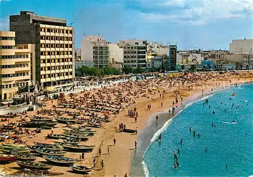 AK / Ansichtskarte Las Palmas Gran Canaria Fliegeraufnahme Strand Kat. Las Palmas Gran Canaria