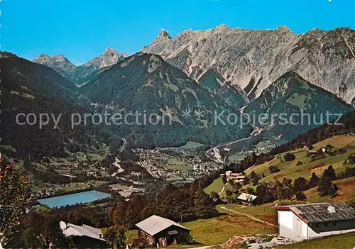 AK / Ansichtskarte Vandans Vorarlberg Gegen Zimba und Vandanser Steinwand Kat. Vandans