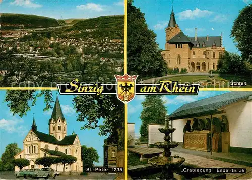 AK / Ansichtskarte Sinzig Schloss St. Peter 1235 Grablegung Kat. Sinzig