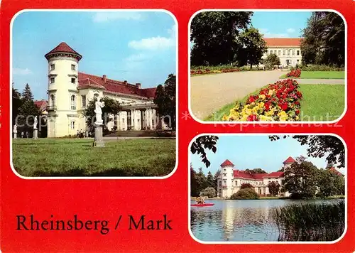 AK / Ansichtskarte Rheinsberg Schloss Sanatorium Helmut Lehmann Kat. Rheinsberg
