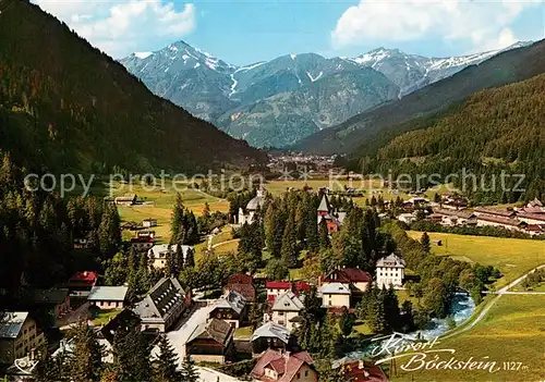 AK / Ansichtskarte Boeckstein Gesamtansicht mit Alpenpanorama Gamskarkogel Ankogelgruppe Kat. Bad Gastein