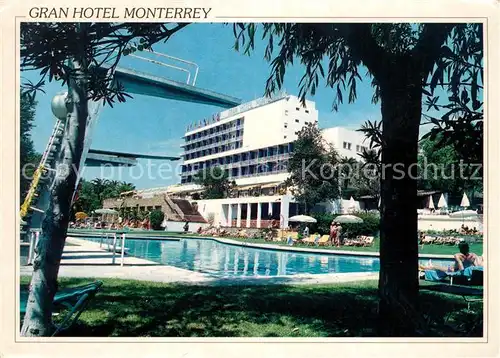 AK / Ansichtskarte Lloret de Mar Gran Hotel Monterrey Swimming Pool Kat. Costa Brava Spanien