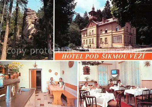 AK / Ansichtskarte Prachovske Skaly Hotel Pod Kat. Tschechische Republik