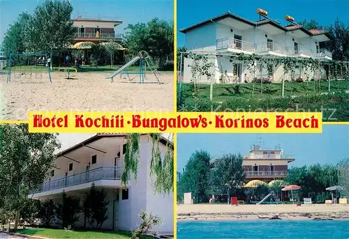 AK / Ansichtskarte Korinos Hotel Kochili Bungalows Strand