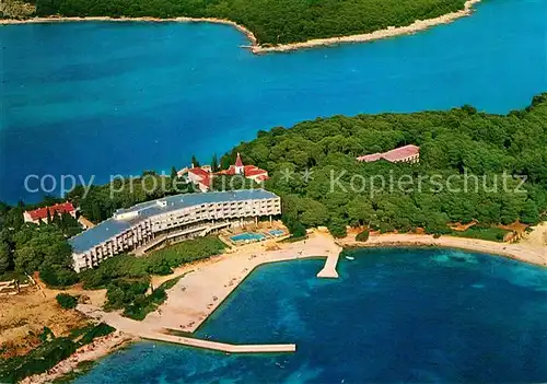 AK / Ansichtskarte Rovinj Istrien Crvni otok Hotel Istra Fliegeraufnahme Kat. Hrvatska