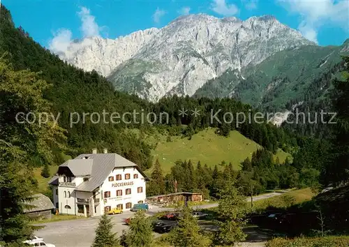 AK / Ansichtskarte Ploeckenpass Ploeckenhaus gegen Moos und Gamskofel Gailtal Alpen