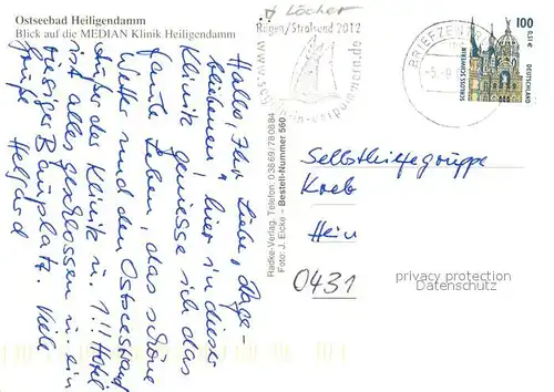 AK / Ansichtskarte Heiligendamm Ostseebad Median Klinik Fliegeraufnahme Kat. Bad Doberan