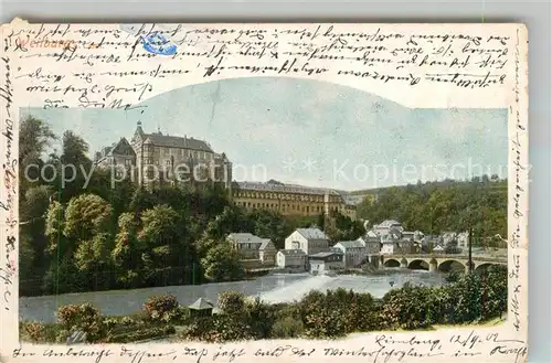 AK / Ansichtskarte Weilburg Schloss Kat. Weilburg Lahn