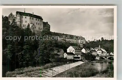 AK / Ansichtskarte Weilburg Schloss Lahnbruecke  Kat. Weilburg Lahn