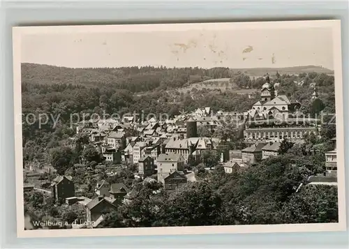 AK / Ansichtskarte Weilburg Schloss Panorama Kat. Weilburg Lahn