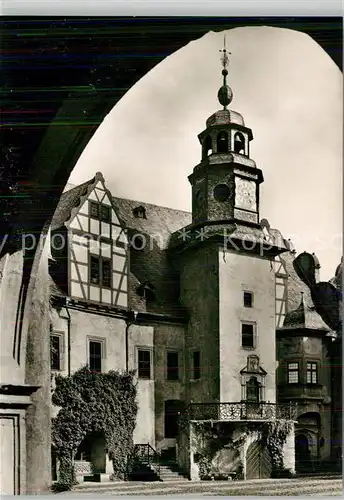 AK / Ansichtskarte Weilburg Schloss Innenhof Pfeiferturm Kat. Weilburg Lahn