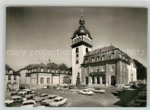 AK / Ansichtskarte Weilburg Schlosskirche Marktplatz Kat. Weilburg Lahn