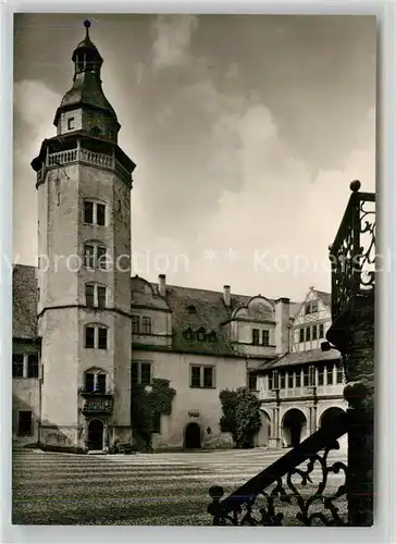 AK / Ansichtskarte Weilburg Schlosshof Pfeiferturm Kat. Weilburg Lahn