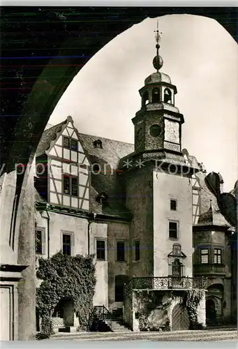 AK / Ansichtskarte Weilburg Schloss Innenhof Pfeiferturm Kat. Weilburg Lahn