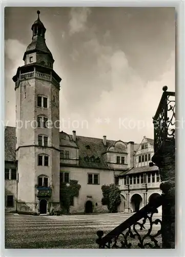 AK / Ansichtskarte Weilburg Schlosshof Pfeiferturm Kat. Weilburg Lahn