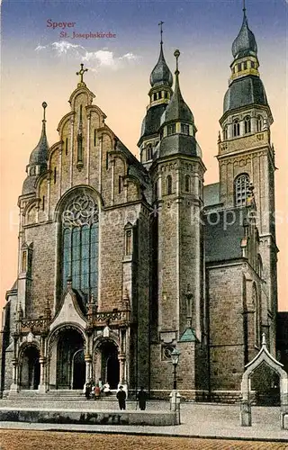 AK / Ansichtskarte Speyer Rhein Sankt Josephskirche Kat. Speyer
