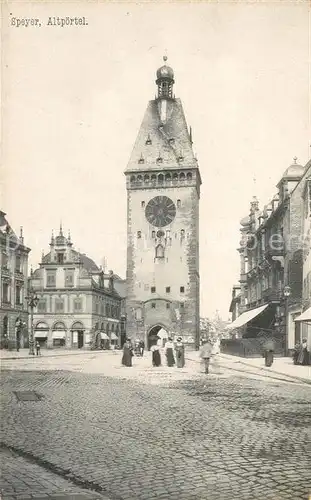 AK / Ansichtskarte Speyer Rhein Altpoertel Kat. Speyer