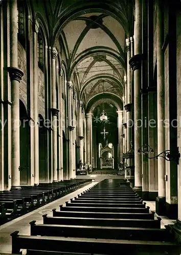 AK / Ansichtskarte Speyer Rhein Dom Inneres Mittelschiff Kat. Speyer