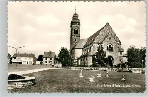 AK / Ansichtskarte Eisenberg Pfalz Katholische Kirche Kat. Eisenberg (Pfalz)