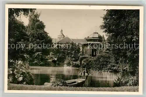 AK / Ansichtskarte Kirchheimbolanden Schlossgarten Kat. Kirchheimbolanden