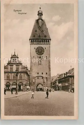 Speyer Rhein Altpoertel Kat. Speyer