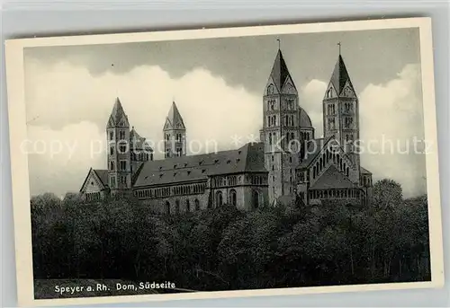 Speyer Rhein Dom Kat. Speyer