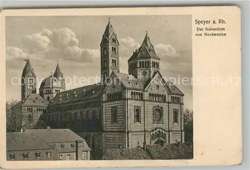 Speyer Rhein Kaiserdom Kat. Speyer