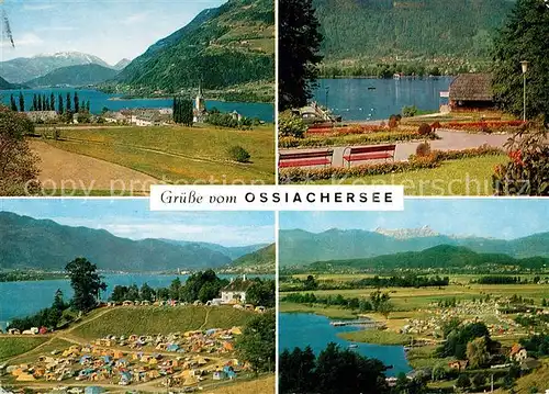 Ossiach Ossiachersee Stift Dobratsch Strand Camping Berghof