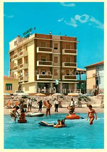Senigallia Hotel dei Galli Strand Kat. Italien