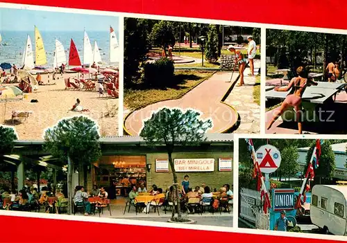 Cavallino Venezia Camping Lido Strand Minigolf Tischtennis Restaurant Kat. 