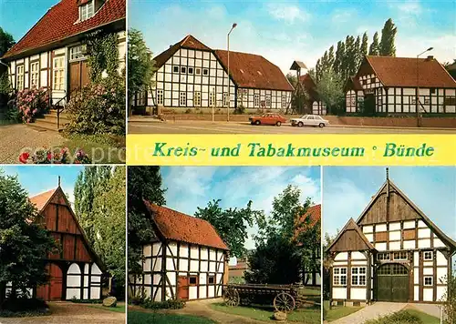 Buende Westfalen Kreismuseum Tabakmuseum Fachwerkhaeuser