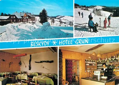 Stare Hamry Beskydy Horsky Hotel Grun Wintersport Beskiden Kat. Stare Hamry