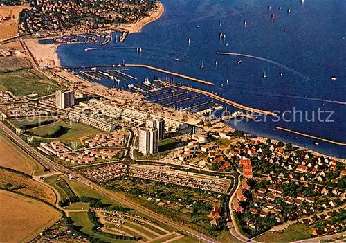 Schilksee Olympiazentrum Fliegeraufnahme Kat. Kiel