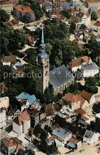 Itzehoe St Laurentiikirche Fliegeraufnahme Kat. Itzehoe