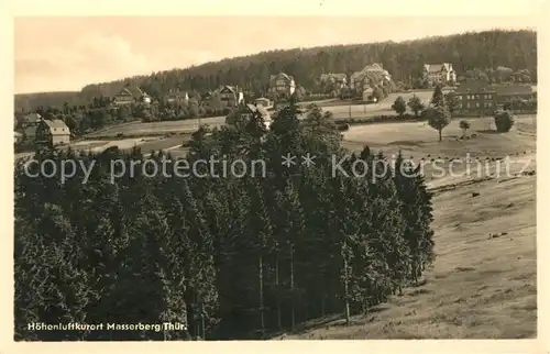 Masserberg Panorama Kat. Masserberg