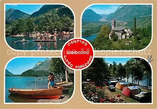 Piano Porlezza Camping Ranocchio Lago del Piano Kat. Porlezza Lago di Lugano