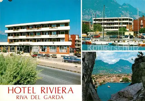 Riva del Garda Hotel Riviera Hafen Panorama Kat. 