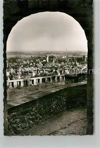 AK / Ansichtskarte Gruenstadt Blick vom Ehrenmal Kat. Gruenstadt