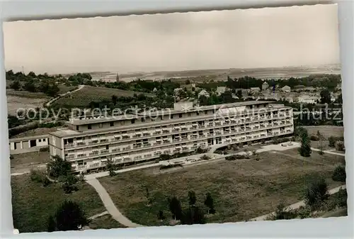 AK / Ansichtskarte Kirchheimbolanden Fliegeraufnahme Krankenhaus Kat. Kirchheimbolanden