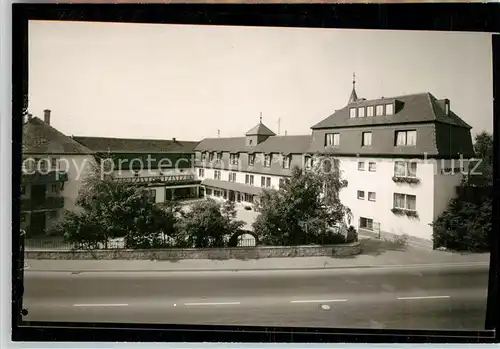 AK / Ansichtskarte Biebelried Hotel Leicht Innenhof Kat. Biebelried