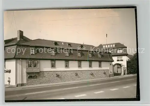 AK / Ansichtskarte Biebelried Hotel Gasthaus Leicht Strassenansicht Kat. Biebelried