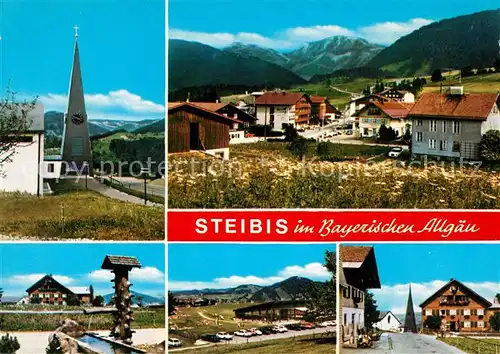 AK / Ansichtskarte Steibis Ortsteile Kirche Kat. Oberstaufen