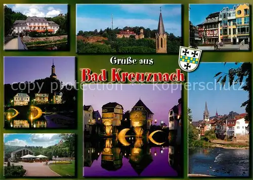 AK / Ansichtskarte Bad Kreuznach Solbad Brueckenhaeuser Kat. Bad Kreuznach